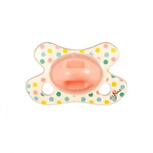 Difrax - Sucette Dentition New Born - 1 sucette - petits pois