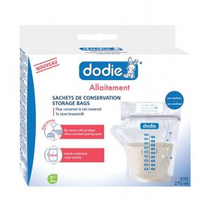 Dodie Allaitement - Sachets de conservation lait maternel - x20