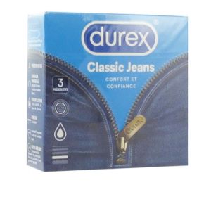 Durex - Classis jeans preservatifsx3