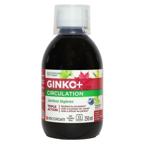 Ginko+ - circulation jambes légères - 250ml