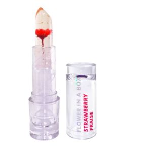 Inuwet - Flower in a Box - Baume à Lèvres 3 g - Goût : Fraise.