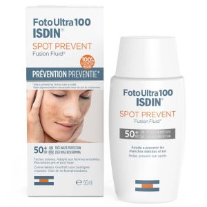 ISDIN - Fluide solaire SPF 50 prévention des taches - 50 ml