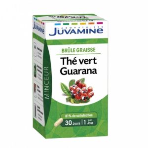 Juvamine - Thé Vert Guarana - 30 Gélules
