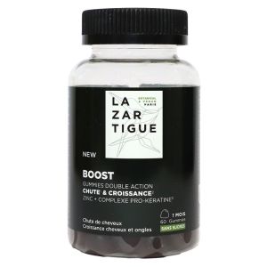 Lazartigue - Boost chute et croissance cheveux et ongles 1 mois - 60 gummies