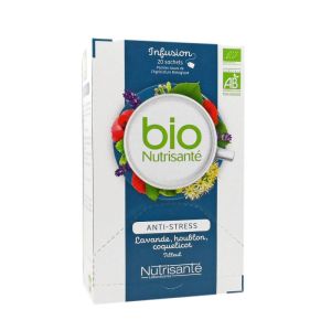 Nutrisanté - Infusion Bio Anti-stress - 20 sachets