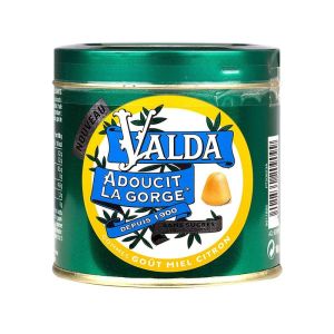Valda - Gommes Sans Sucres Miel Citron - 160 g