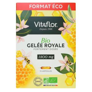 Vitaflor - Gelée royale 1800mg - 10 ampoules
