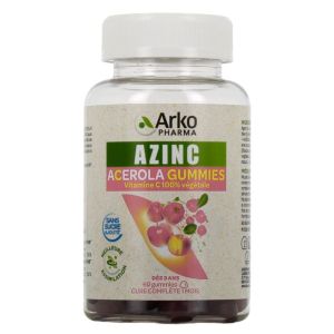 Arkopharma - Azinc Acerola Gummies - 60 gummies