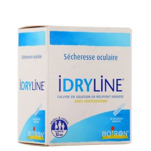 Boiron - Idryline Sécheresse Oculaire Collyre - 30 récipients unidose