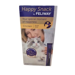 Feliway - Happy snack relaxing poulet  - 6 sticks