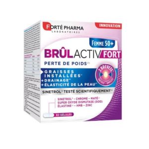 Forté Pharma - Brûlactivfort femme 50+ - 60 gélules