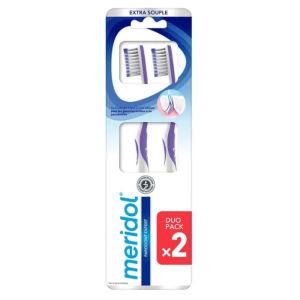 Meridol - Parondont Expert - Brosse à dents extra souple x2