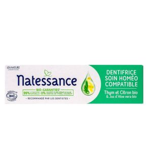 Natessance - Dentifrice soin homéo compatible - 75 ml