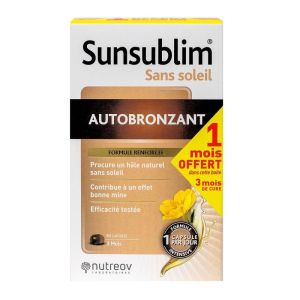Nutreov - Sunsublim sans soleil Autobronzant - 84 capsules / 3mois