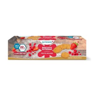 Nutrisens -  Biscuits HP HC fruits rouges - 4x37.5g