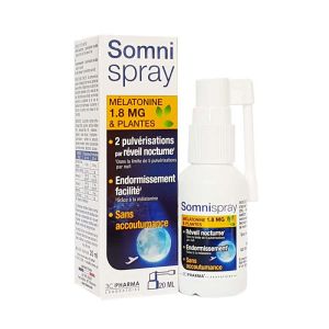 Somnispray - Mélatonine 1,8mg - 20ml