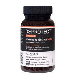 Synactifs - Aragan D3 protect - 60 gélules