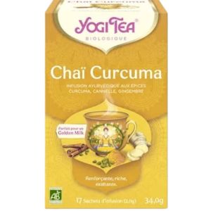 Yogi Tea - Chai Curcuma infusion - 17 sachets