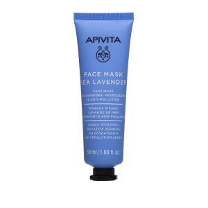 Apivita - Masque visage lavande de mer hydratant & anti-polluant - 50ml