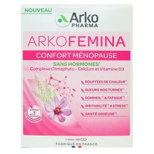 Arkopharma - Arkofemina confort menopause sans hormones - 60 gélules