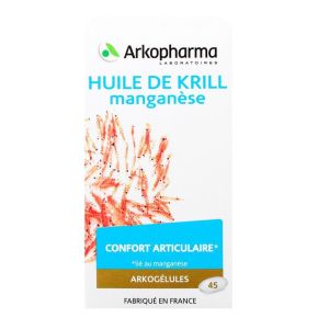 Arkopharma - Huile de krill manganèse - 45 capsules