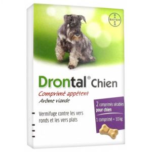 Drontal - Chien - 2 comprimés