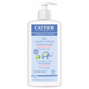 Cattier - Gel lavant doux corps et cheveux - 500ml
