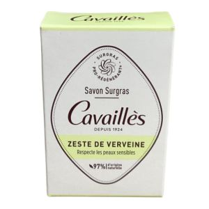 Cavaillès - Savon Surgras Zeste de Verveine - 100 g
