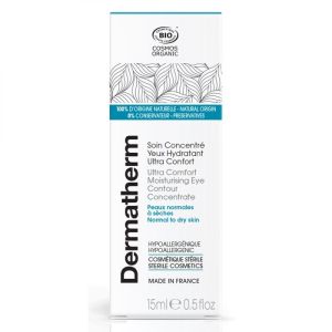 Dermatherm - Soin concentré yeux hydratant ultra confort - 15 ml