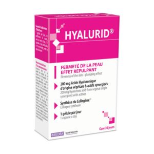 Ineldea - Hyalurid® Fermeté de la peau, effet repulpant - 30 gélules végétales