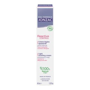 Jonzac - Reactive control Crème légère apaisante - 40mL