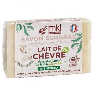 mkl Green Nature - Savon surgras lait de chèvre bio au thé sencha - 100 g