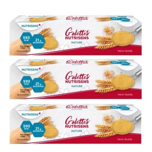 Nutrisens - Galettes Nature HP HC - 3x125g