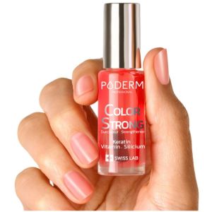 Poderm Professional - Vernis Color Strong Durcisseur Gloss vitality 8ml