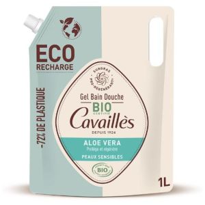 Rogé Cavaillès - Eco Recharge gel bain douche bio aloe vera - 1L