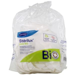 Stérilux - Pads Bio - 100% coton - 160 rectangles