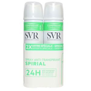 SVR - Spirial Spray anti- transpirant - 2 x 75 ml