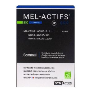 Synactifs - MelActifs Bio - 15 Gélules