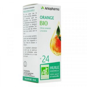 Arkopharma - Huile essentielle Orange N°24 - 10 ml