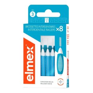 Elmex Brossettes Interdentaires 1.1mm (Taille 3) x8
