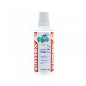 ELMEX JUNIOR Bain de bouche aide à protéger contre les caries - 400ml