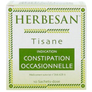 Herbesan - Tisane constipation occasionnelle - 10 sachets