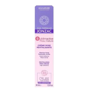 Jonzac Sublimactive - Crème rose revitalisante - 40 ml