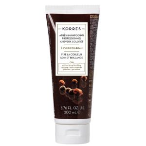 Korres - Après-shampooing professionnel cheveux colorés huile d'Argan - 200 ml