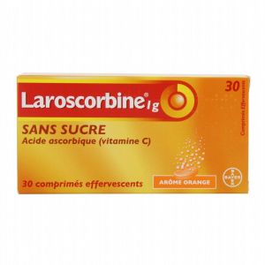 Laroscorbine - Vitamine C sans sucre - 30 comprimés