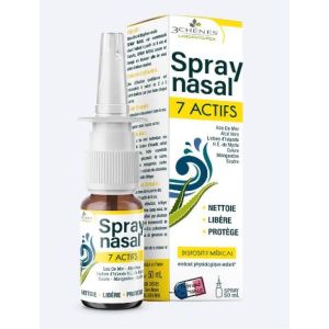 Les 3 chênes - Spray nasal 7 actifs - 50ml