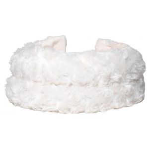 Ma Petite Bouillotte - Tour de Cou Adulte Blanc aux perles d'argile - 1 unité