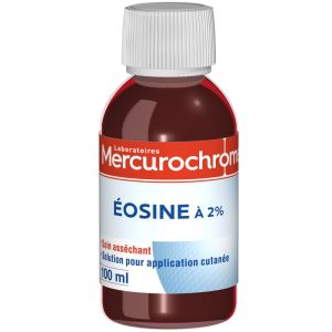 Mercurochrome - Éosine à 2% - 100 ml