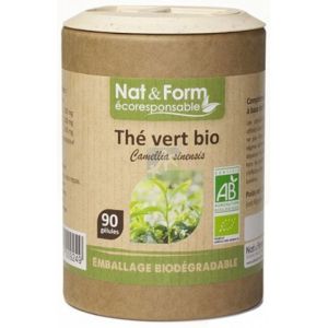 Nat & Form - Thé vert Bio - 90 gélules