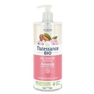 Natessance - Gel douche douceur Amande bio - 1L